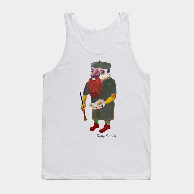 The painter, people from the neighborhood Tank Top by diegomanuel